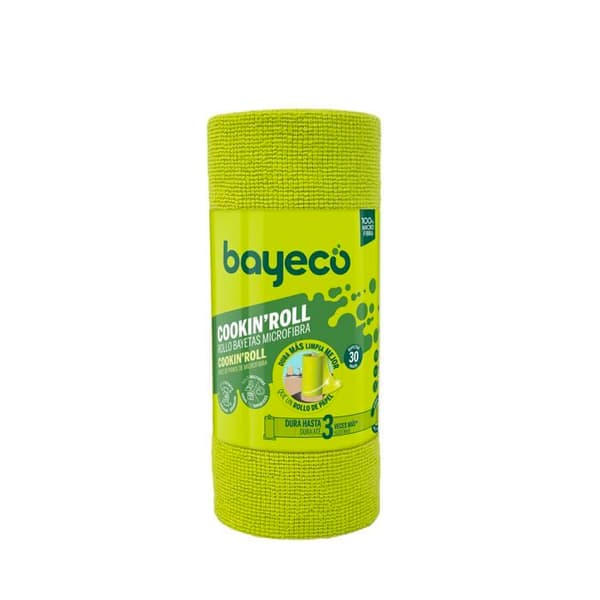 Sponge - chamois leather - microfiber - Bayeco cloth - BA-BR030-VE-CKRO