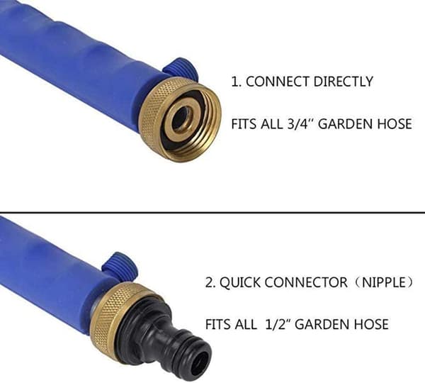 Korkeapainesuutin Water Jet Gun puutarhaletkuun