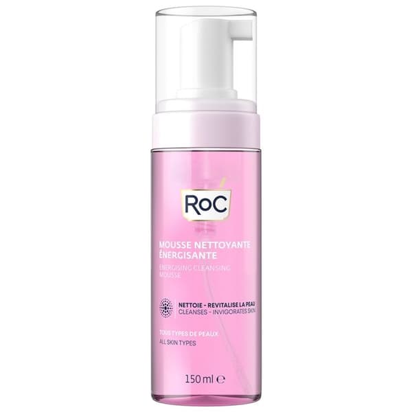 Rengöringsskum - RoC - Energigivande - 150ml - Alla hudtyper - Blandat