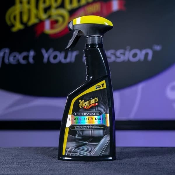 Meguiar's G201316EU Ultimate Leather Detailer, Leather Cleaner, 473 ml