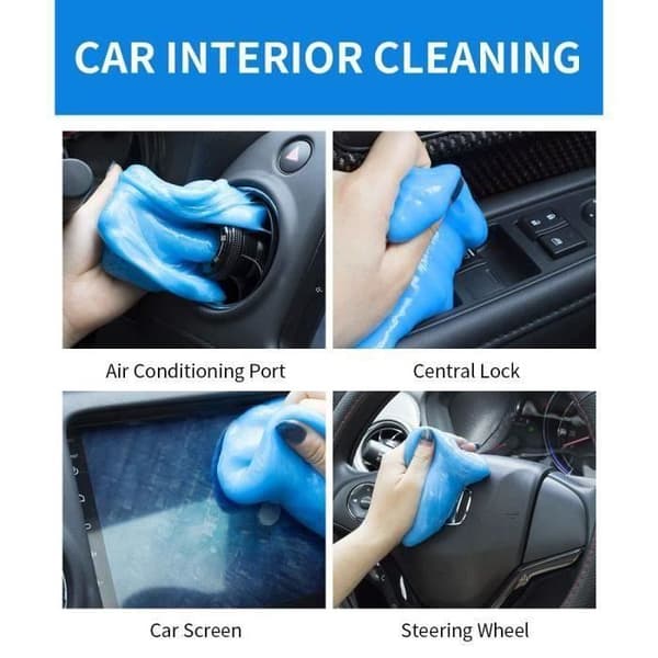 Super Clean Keyboard Cleaner Gel (160g) Rengör damm och smuts för datorer, bilventiler, miniräknare