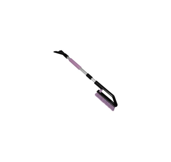 Teleskop med snebørsteskraber 82-110cm