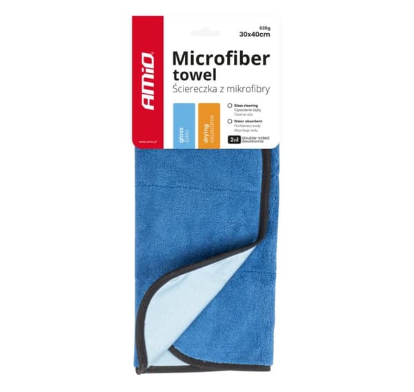 Mikrofiber tork-tvättduk 30x40cm 630gr