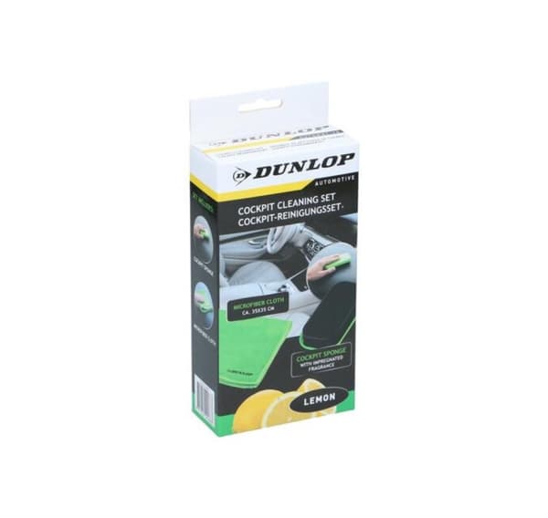 Cockpit set 2-piece: cleaning cloth + cockpit sponge
