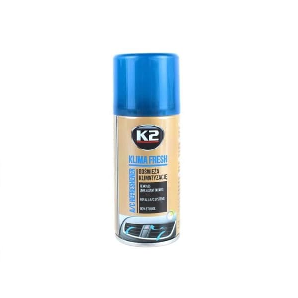 K2 Klima Fresh Air Conditioner Cleaner 150ML Dacia DS Fiat Ford Iveco Jaguar Kia Mazda Mini Opel Nissan Peugeot Renault