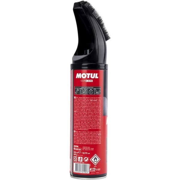 MOTUL CarCare - Rengöringsmedel för tyg, mattor och säten - Integrerad borste - 500ml