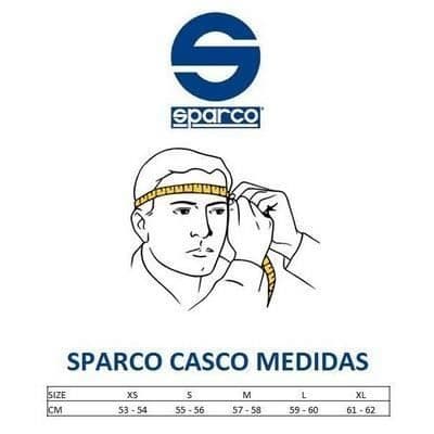 SPARCO NYHET PORTACASCO SVART