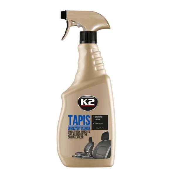 PRO K2 tyg- och textilrengöringsmedel - Spray 750 ml - självrengörande - detaljering