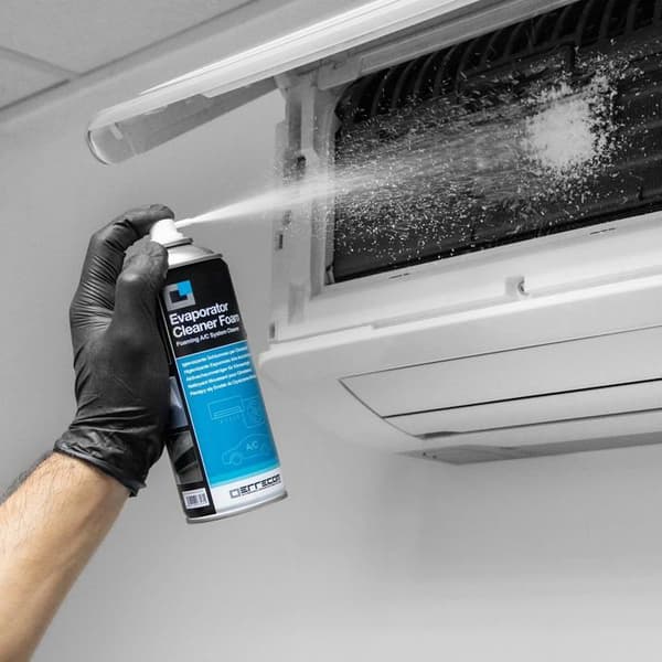 Errecom - AB1049.N.S1.EC - Avfettning för kylare, skummande rengöringsmedel för avfuktare i aerosolflaska, 400 mL