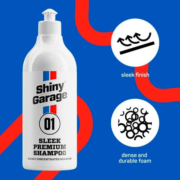 Blanka garage - 7015-uniw - Sleek Premium Shampoo - koncentrerat bilschampo 1:50 universellt