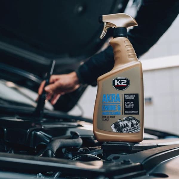 K2 motorrengöring - 750 ml spray - ultra kraftfull - rengöring - detaljering