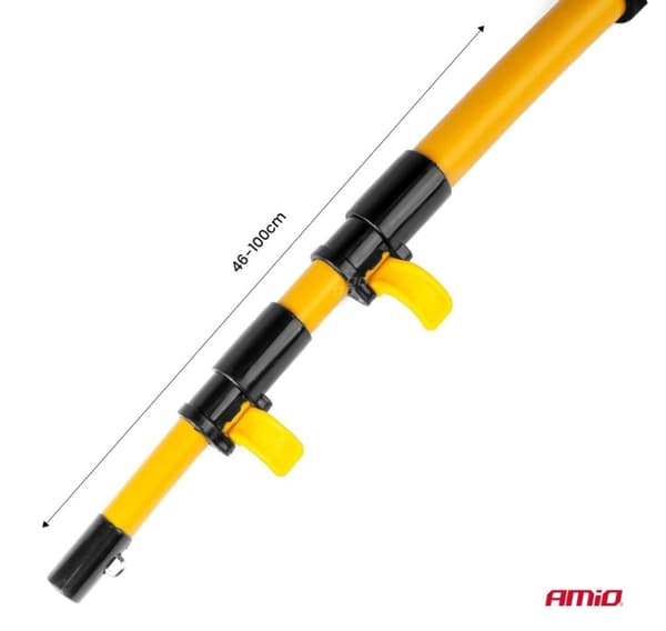 Teleskopisk rengöringsborste 46-100cm 3 tvättdynor