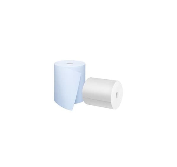 Handpapper i rulle Comfort/2 lager/6 x150 m/blå/CF1, Satino