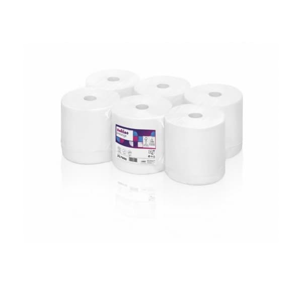 Käsipaperi rullassa Prestige/2 kerrosta/ 6 x 150 m/ valkoinen/ CF1, Satino