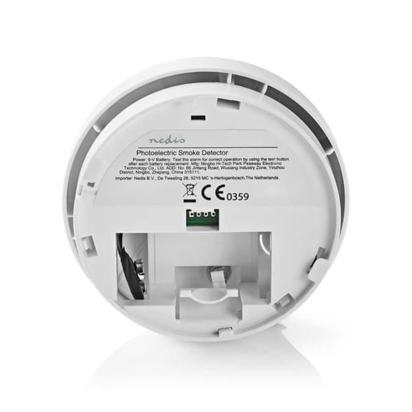 Nedis DTCTS20WT Røgdetektor En14604 batteriindikator