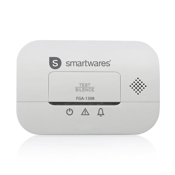 Smartwares kolmonoxiddetektor - FGA-13081FR Vit
