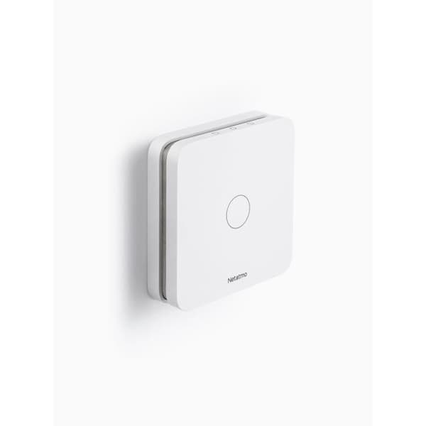 Koldioxiddetektor - Netatmo - NCO-IT - Trådlös - Väggmonterad - Vit Vit