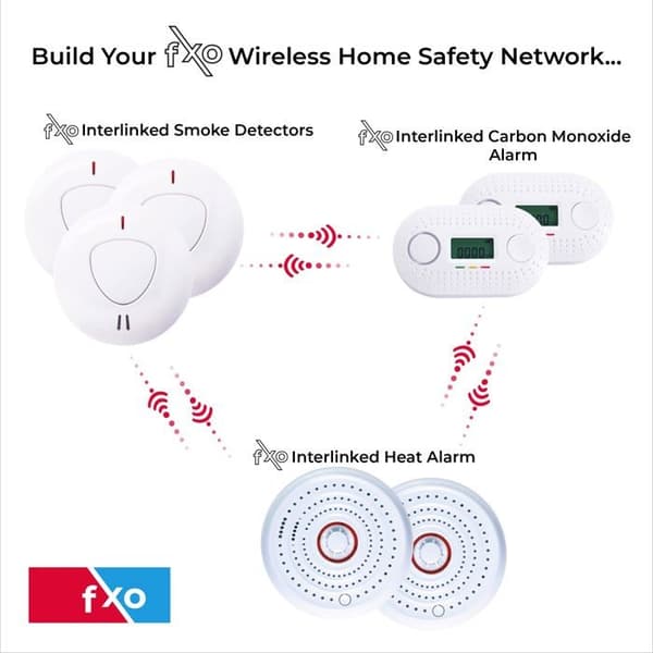 Firexo kolmonoxiddetektor - fxoICO1 AJ-718 fxoIS1
