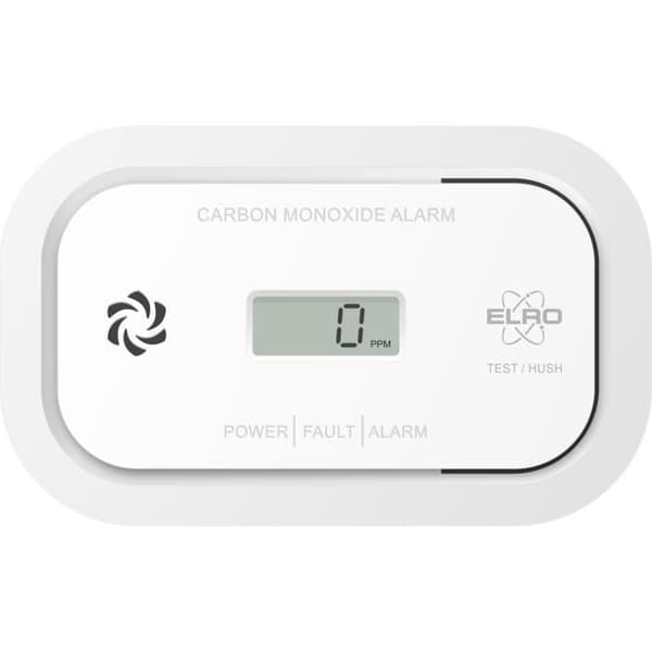 ELRO FC5003 kolmonoxiddetektor - 10 års sensor - med display