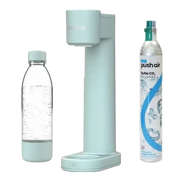 Saturator, 0,7 liter, mintfarvet, miljøvenligt design,Blå, 601-700ml