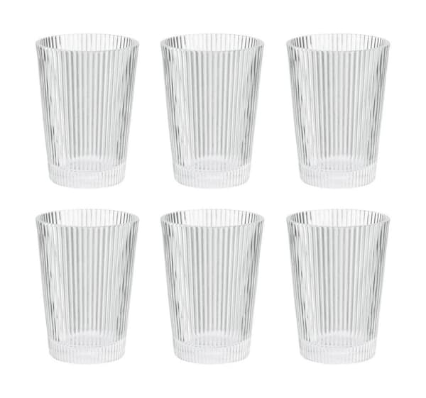 Stelton Pilastro Drikkeglass 24 cl (6 stk)