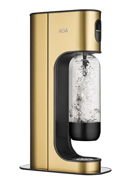 AGA EXCLUSIVE BRASS BLACK 2 PET-karbonator/karboniseringspatron