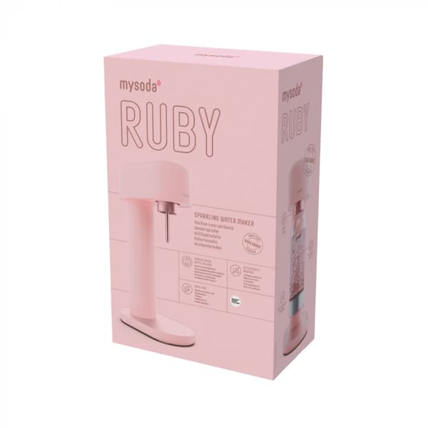 Mysoda Ruby 2 kullsyremaskin, rosa
