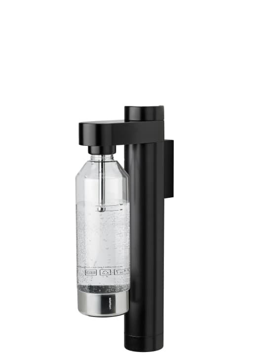 Stelton Brus veggmontert kullsyremaskin (svart)