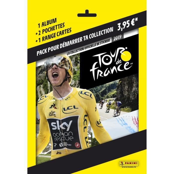TOUR DE France 2019 Album + korthållare + 2 fickor