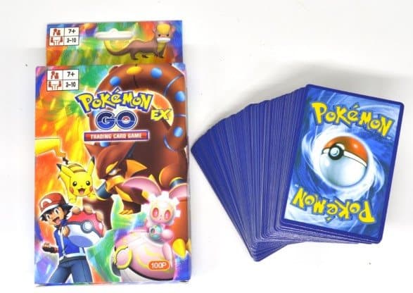 Pokemon kort, 100 st