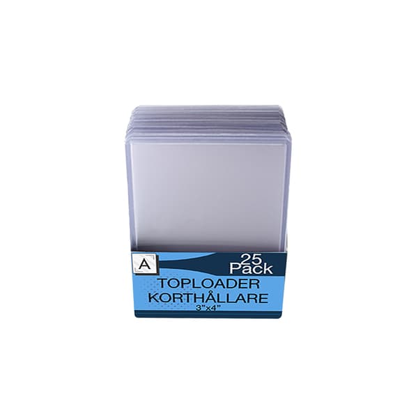 Toploader Card Holder with Transparent Edges (25-Pack)