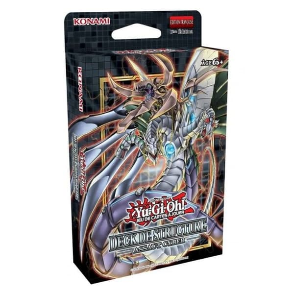 Kortspel - Yu-Gi-Oh! - Cyber assault - Structure Deck - 48 kort inklusive 3 Super Rare och 5 Ultra Rare