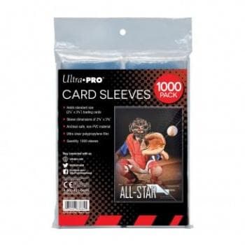 Ultra Pro Standard Sleeves - Regular Soft Card (1000 pack)