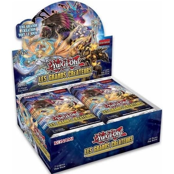 Yu Gi Oh! - Box med 24 boosters - The Great Creators - Franska