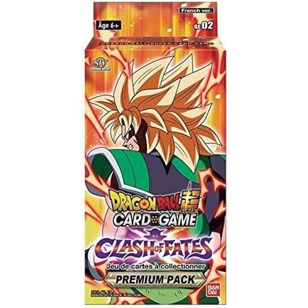 Dragon Ball Super Card Game - Clash of Fates - Premium Pack - Franska