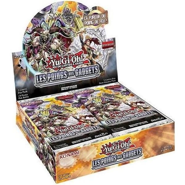 24 BOOSTER AV 5 YTTERLIGARE KORT YU GI OH GADGETENS NÄVS SPELKORTSSTRATEGI ATT SAMLA IN