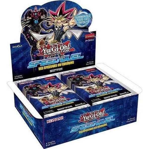 YU GI ÅH! Konami Box 36 Boosters Speed Duel: Trials of the Kingdom - franska