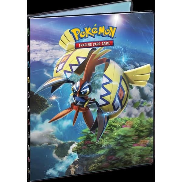 POKEMON Sun and Moon 2 Card Storage Notebook - Kapacitet 180 kort - ASMODEE