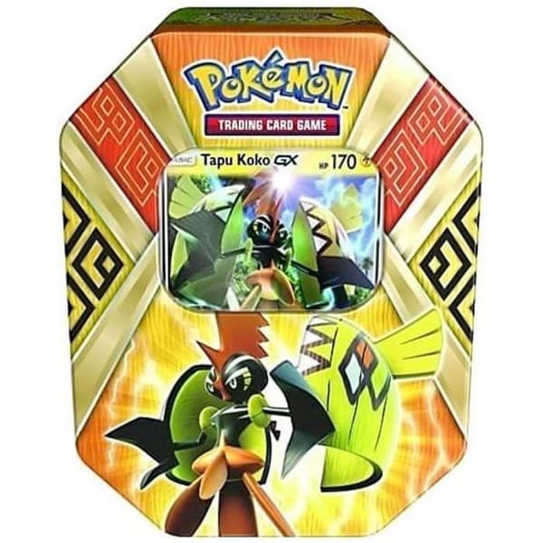 Pokemon Summer Tin 2017 - Island Guardians - Tapu Koko GX Tin