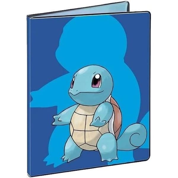 Pokémon: Squirtle Portfolio 180-kort - Samlarkortsspel - Förvaringstillbehör