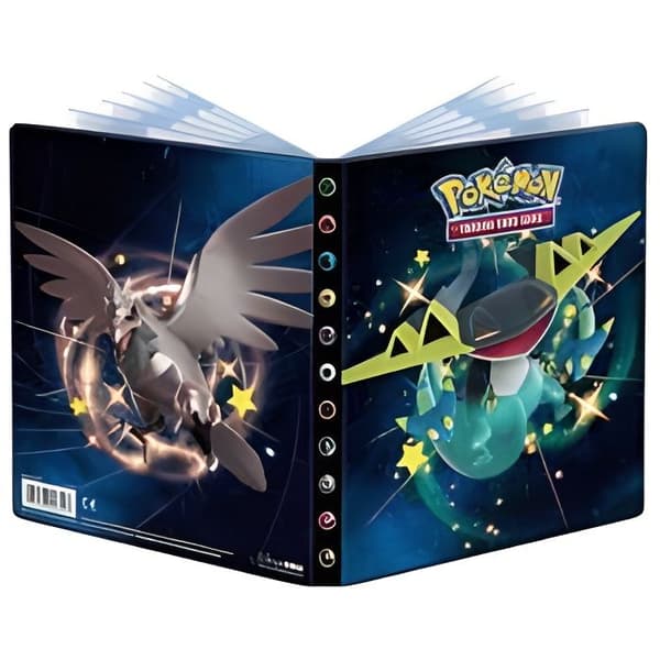 Förvaringsanteckningsbok för Pokémon-kort - ASMODEE - Portfolio 80 kort EB4.5 - Gul - Blandat - Åldrar 6 och uppåt