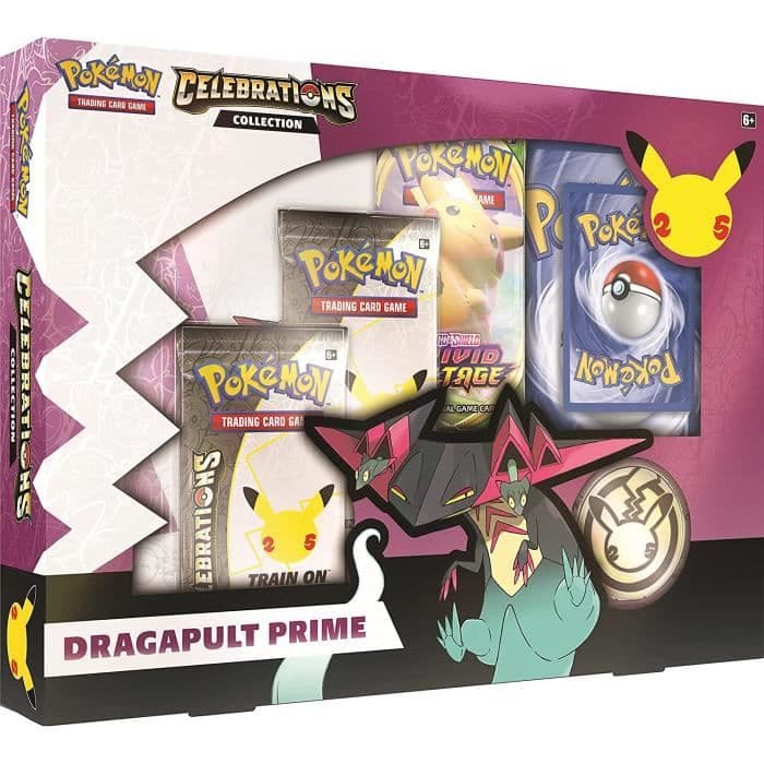 Pokémon - Dragapult prime - Lanssorien 25ans celebrations Engelsk version