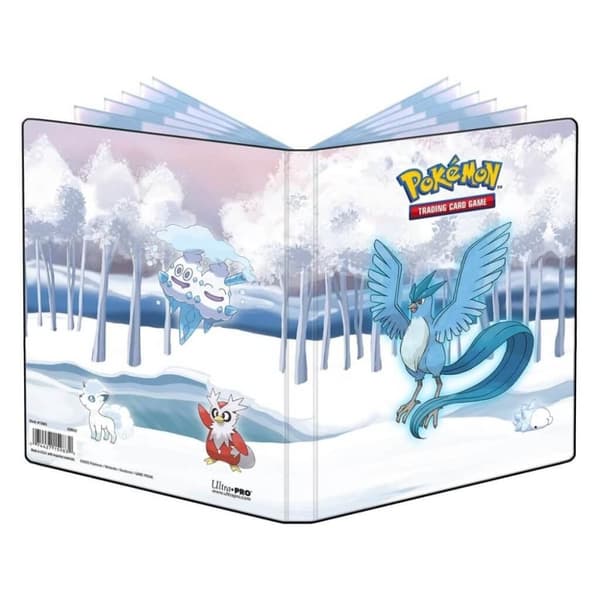 Ultra Pro - 4-Pocket Portfolio Pärm - Pokemon Gallery Series Frosted Forest