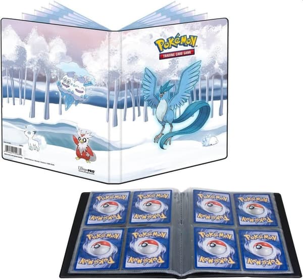Ultra Pro - 4-Pocket Portfolio Pärm - Pokemon Gallery Series Frosted Forest
