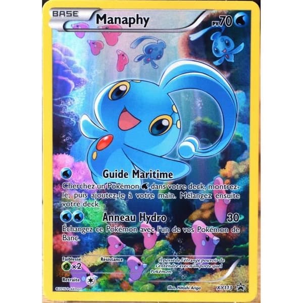 Pokémonkort XY113 Manaphy 70 PV Promo NYTT FR