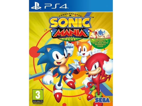 Sony Sonic Mania Plus, PS4, PlayStation 4, Moninpelitila, E (Kaikki)