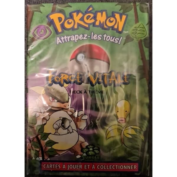 Djungeltema - Pokémon - Life Force - Wizards Of The Coast - Barnkortspel
