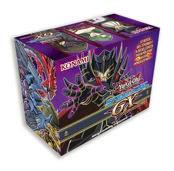 Card Box - Yu-Gi-Oh! - Speed Duelists GX - 4 kompletta kortlekar - 20 kort per kortlek - 2 eller fler spelare