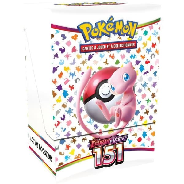 Pokémon Cards EV3.5 - Box med 6 boosters - Samla den ikoniska Pokémon of Kanto