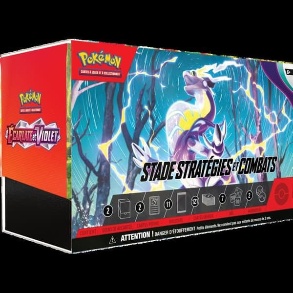 Pokémon - Strategies and Battles Stadium Box EV01: Scarlet and Purple EN